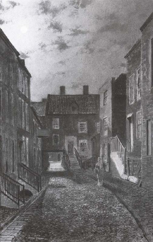  A Street in Old Scarborough